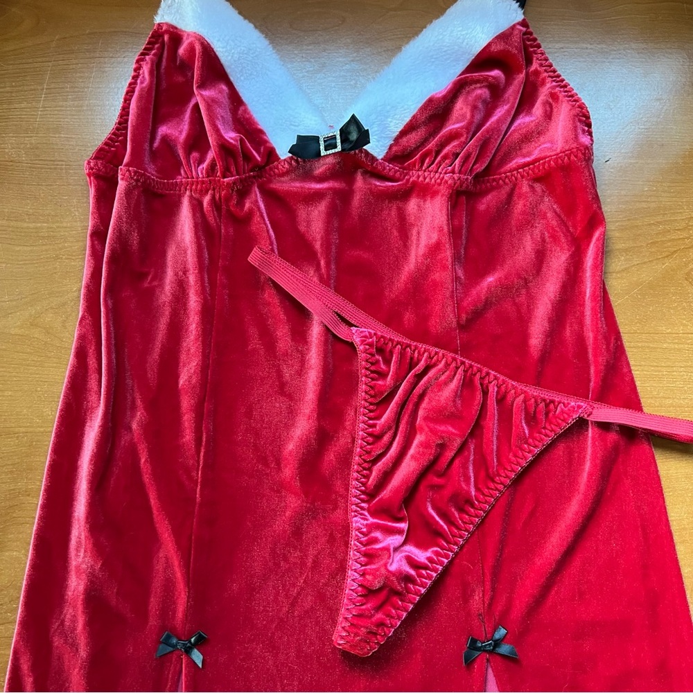 Sexy Mrs Clause Christmas Santa Lingerie